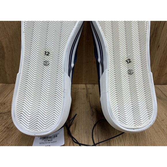 St John Bay Slip On Sneaker Shoes Men’s 12 M Blue Dry Cool Memory 016  0240 0109 - Picture 14 of 16